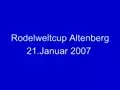 Rennrodel-Weltcup der Herren - Rennschlittenbahn Altenberg