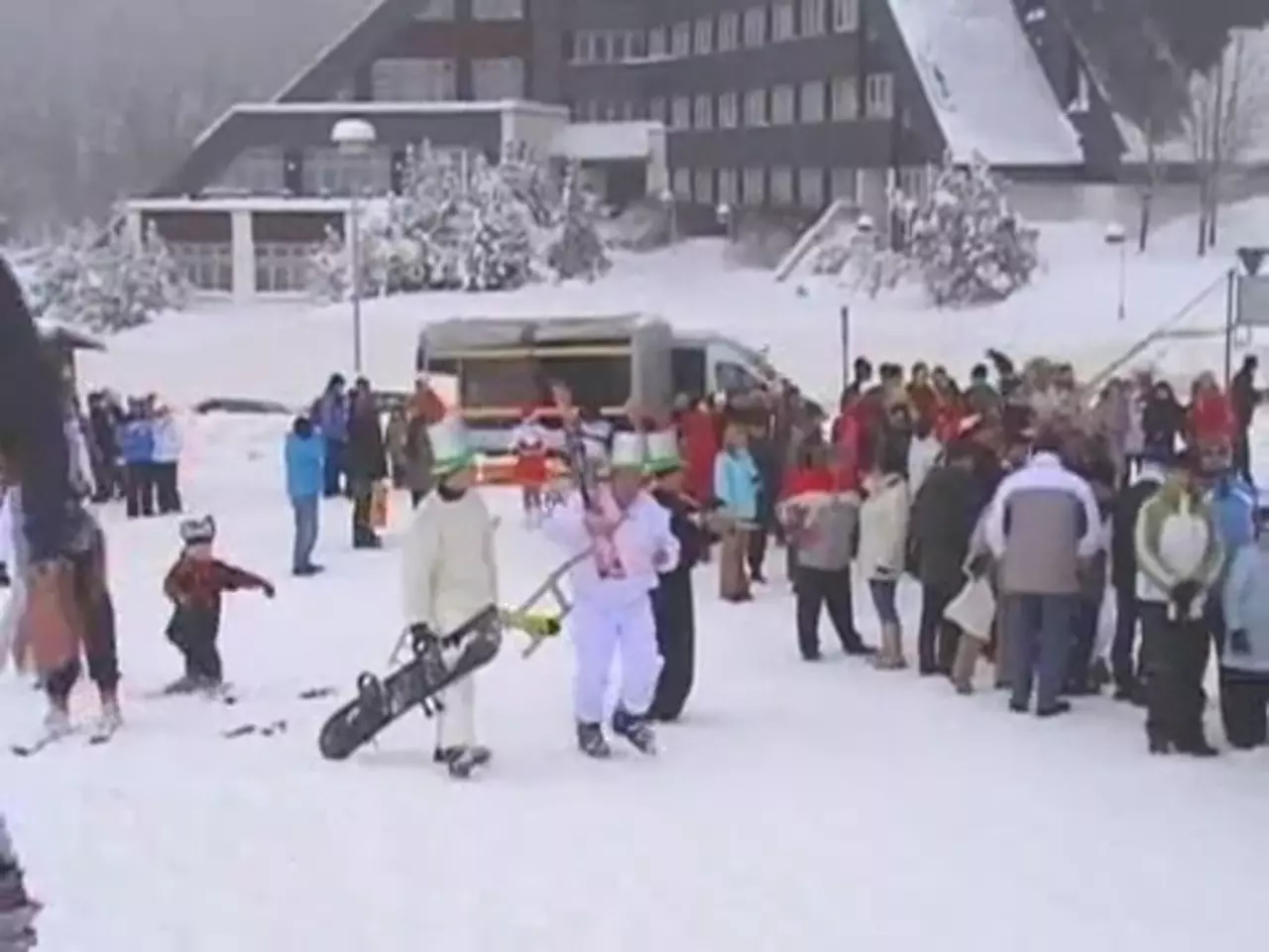Foto: Skifasching in Holzhau Verkehrte Welt - wie es uns gefällt am 21.2.2009 (14)
