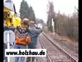 Wiederinbetriebnahme der Eisenbahn Freiberg-Holzhau 2000 mit dem Adtranz Regioshuttle RS1