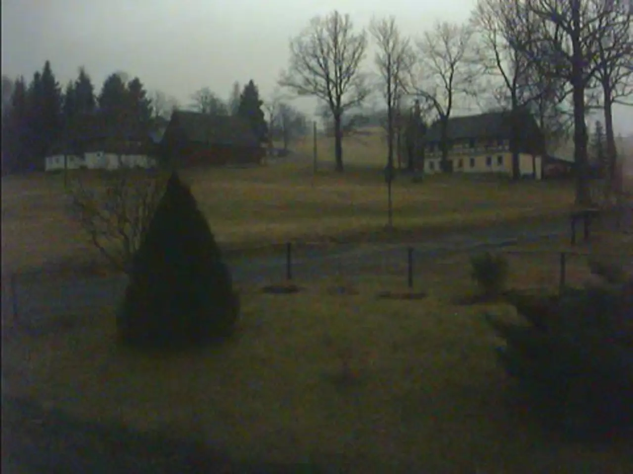 Foto: Webcam - Wetterfilm aus Holzhau, 7.4.2012