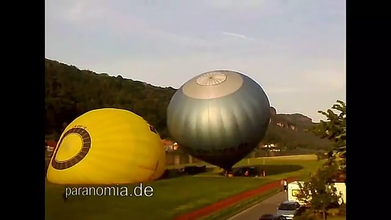 Foto: Ballonflug mit zwei Heissluftballons in Bad Schandau