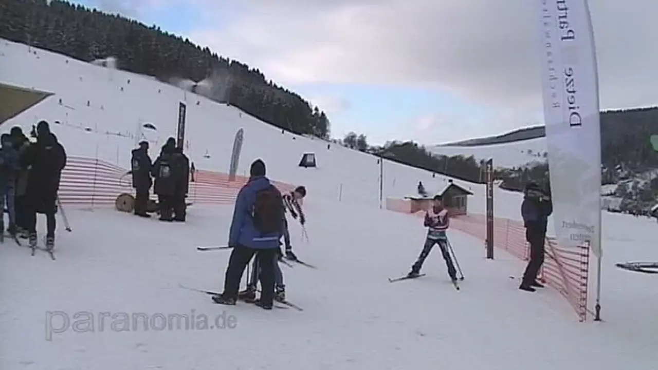 Foto: Snowsports Xcross in Holzhau - Zieleinlauf (1)