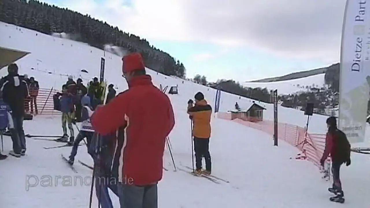 Foto: Snowsports Xcross in Holzhau - Zieleinlauf (2)