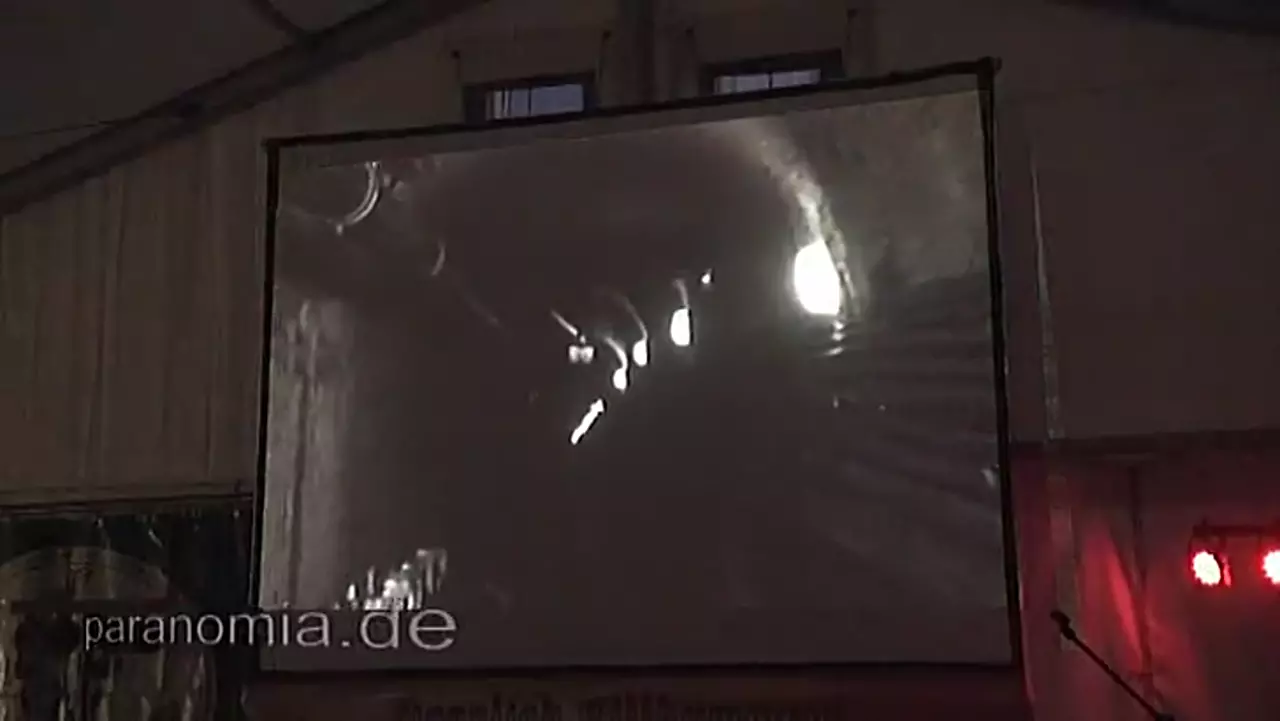 Foto: Der Schwarze Kanal - DDR-Fernsehen beim Goldwingtreffen Holzhau 