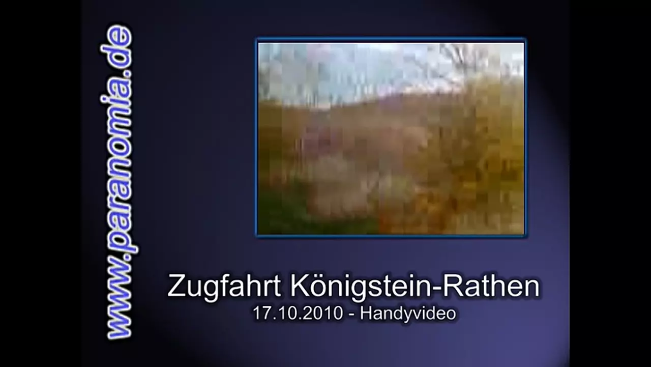 Foto: Eisenbahnvideo: Von Königstein nach Rathen mit dem Zug