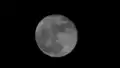 Video-Testaufnahmen des Mondes mit einer JVC DA20 Videokamera