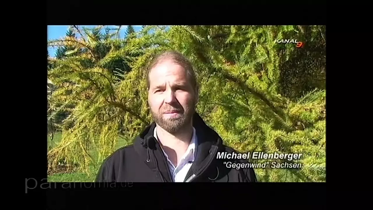 Foto: Kanal 9 Erzgebirge - Interview mit Michael Eilenberger zum Windpark Moldava
