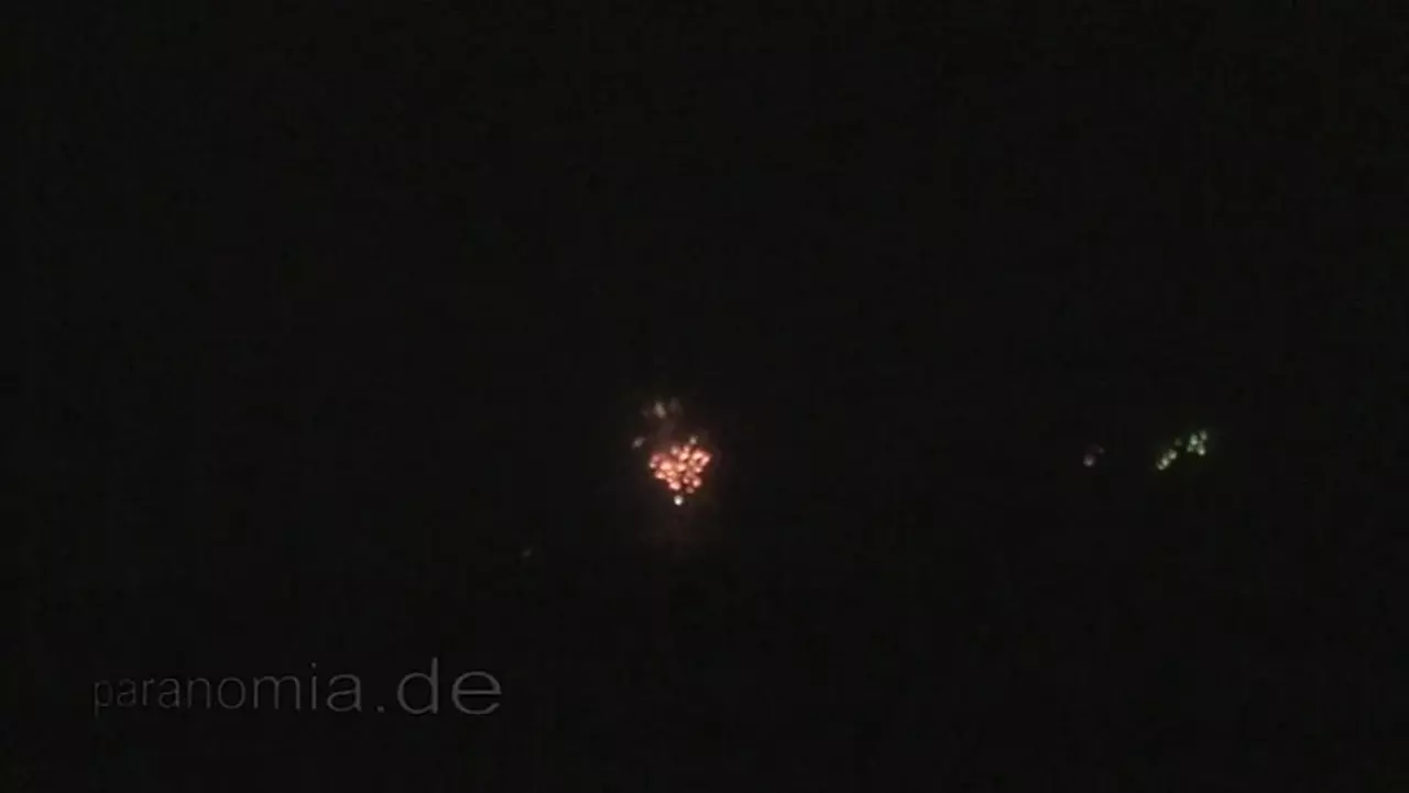 Foto: Silvester im Erzgebirge - Feuerwerk am 31.12./1.1. in Holzhau