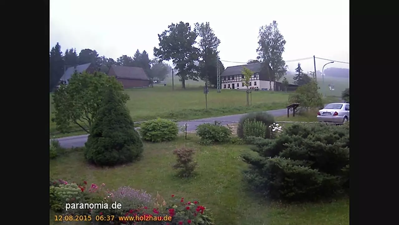 Foto: Das Wetter in Holzhau am 12. August 2015