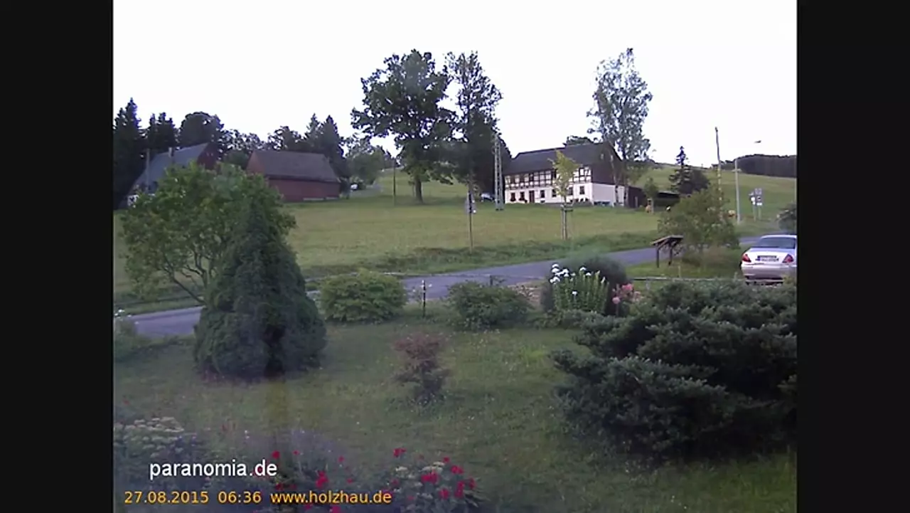 Foto: Wetter in Holzhau - Zeitraffervideo 27.8.2015