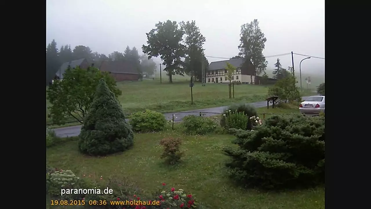 Foto: Das Wetter in Holzhau am 19.8.2015 