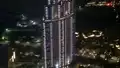 Dubayy - Blick vom Burj Khalifa bei Nacht