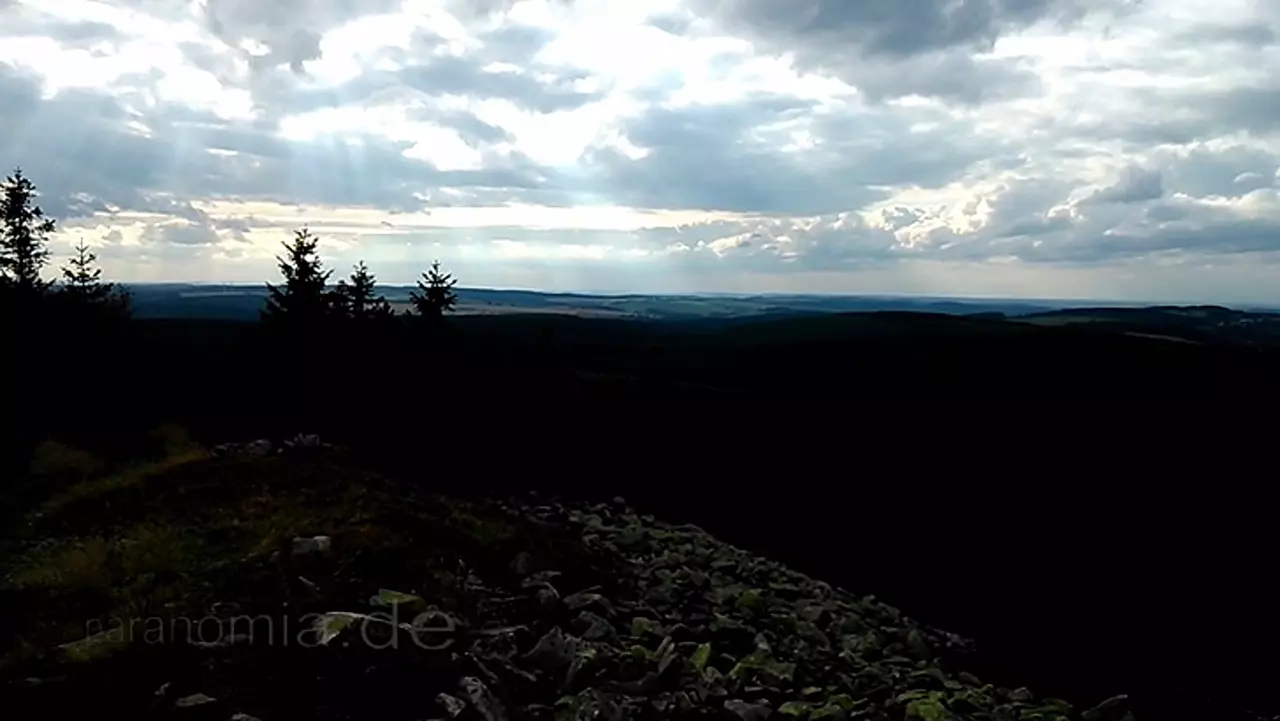 Foto: Blick vom Kahleberg - Altenberg -  Osterzgebirge