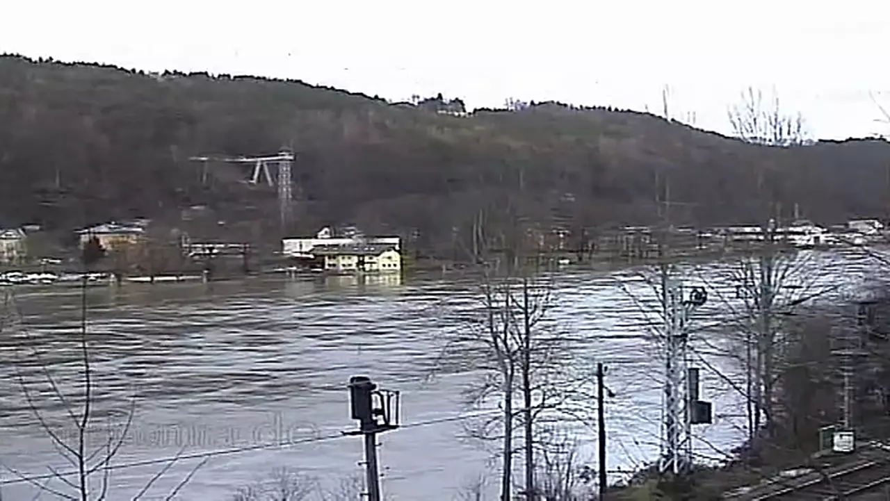Foto: Hochwasser in Bad Schandau - Sächsische Schweiz
