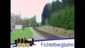 Einfahrt der Fichtelbergbahn in Neudorf