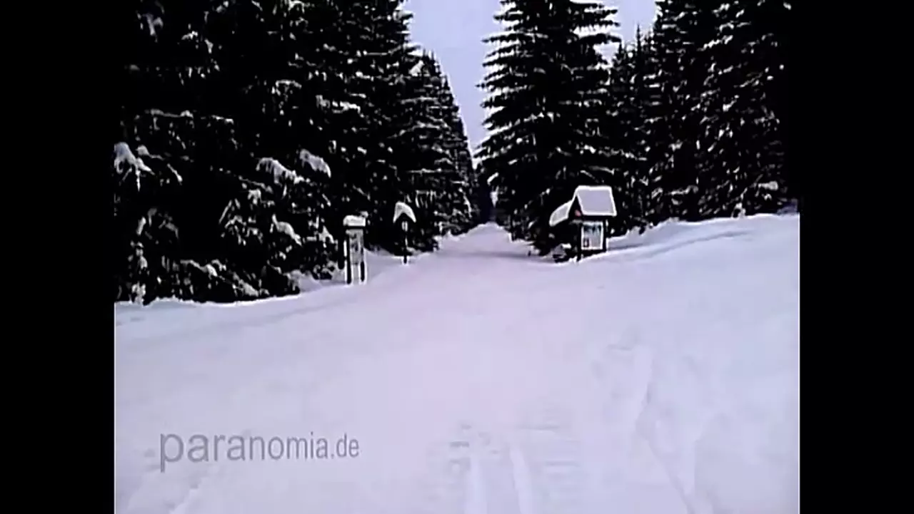 Foto: Langlauf im Skigebiet Holzhau (Erzgebirge)