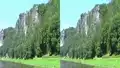 3D-Video - Mit dem Dampfer unter der Bastei entlang - Sächsische Schweiz